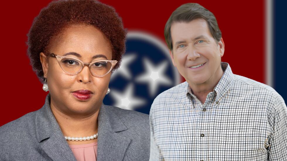 Bill Hagerty and Marquita Bradshaw