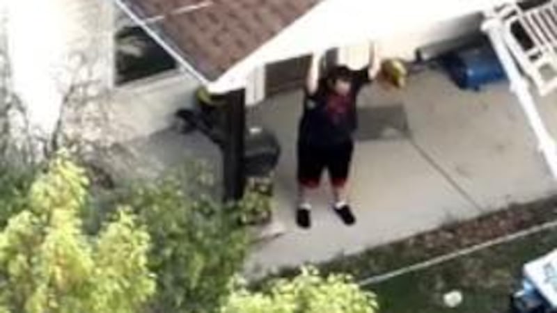 Cookeville man Emery Dean Hannah barricaded himself in a house as authorities arrived to...