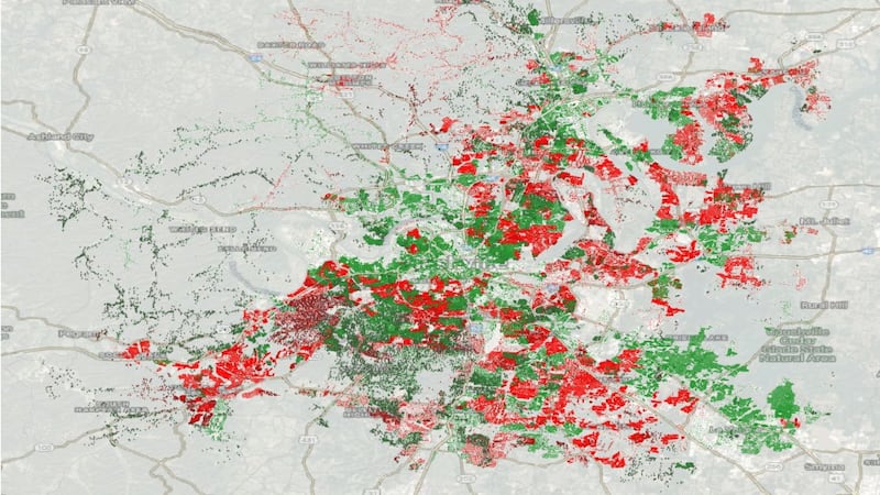NES destaca los esfuerzos de restauración en un mapa.