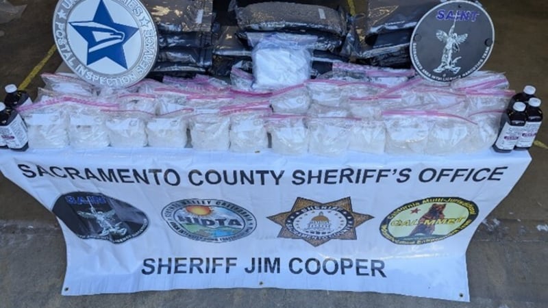 Drugs seized by FBI Sacramento Field Office during Operation Spring Cleaning