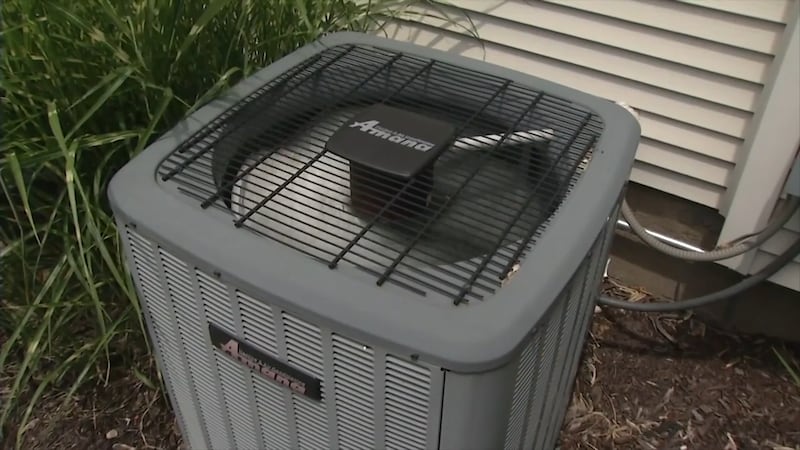 Air conditioning units are at a greater risk to fail in the extreme heat.