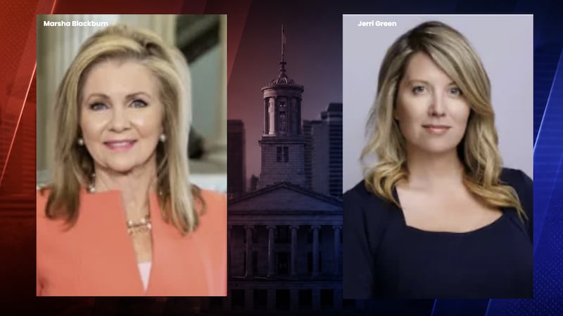 Marsha Blackburn y Jerri Green en busca de la gubernatura de Tennessee.