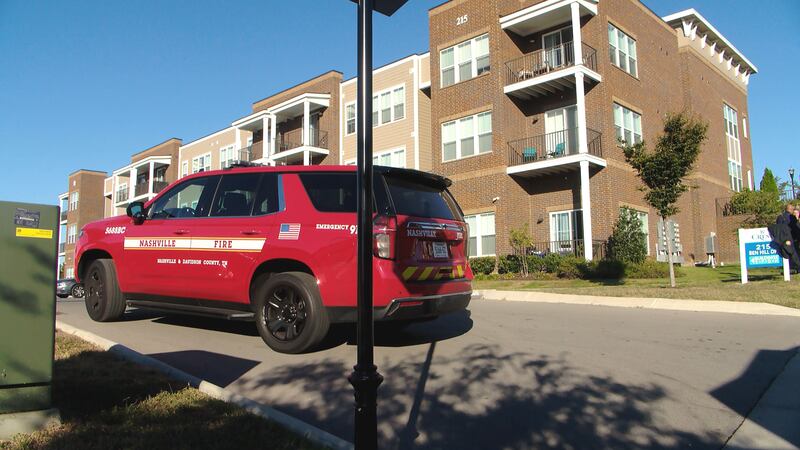 NFD believes a methane pocket underground is the source.