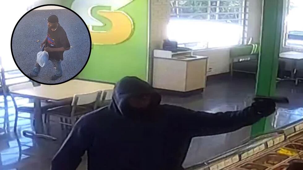 Police working to identify man accused of robbing Nashville Subway at gunpoint