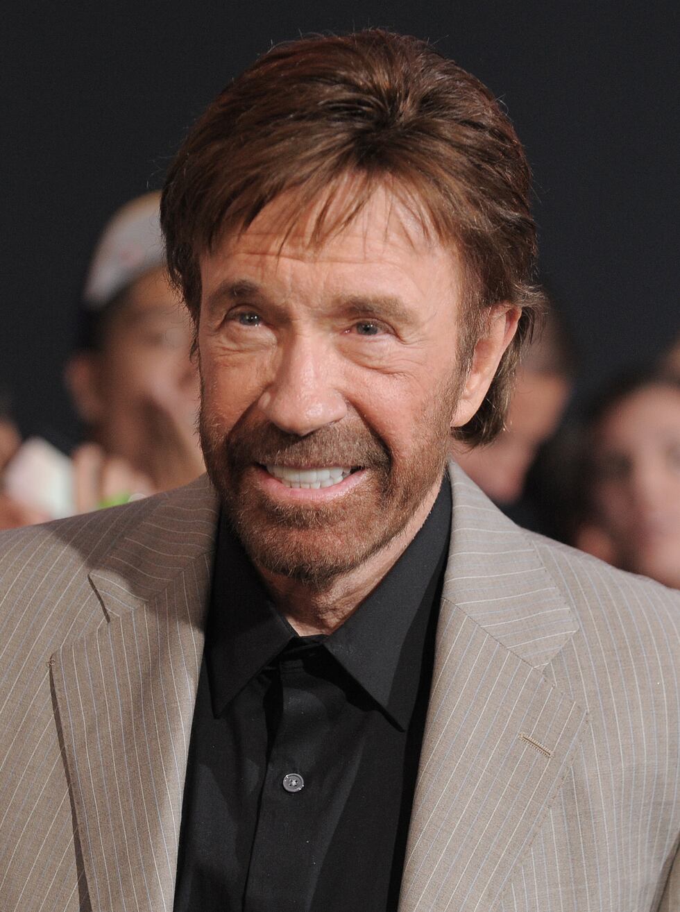 Chuck Norris asiste al estreno de "The Expendables 2" el 15 de agosto del 2012 en Los Ángeles....