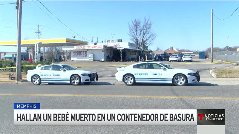 Hallan un bebé muerto en un contenedor de basura en Tennessee