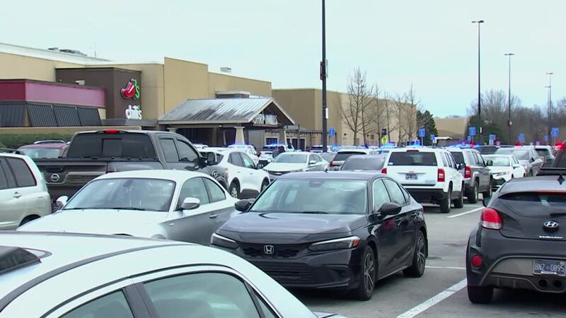 Pareja se pelea y siembra terror en centro comercial provocando el cierre del lugar.