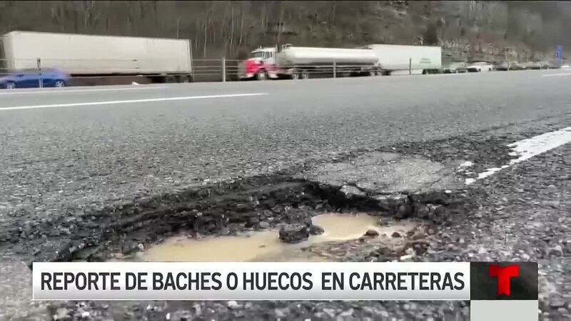 Se va la nieve, pero llegan los baches a las interestatales y avenidas en Tennessee