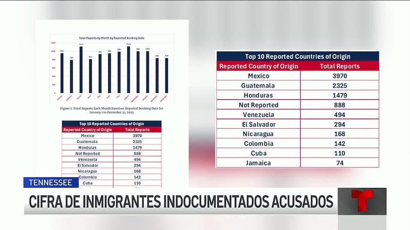Reporte sobre arrestos a indocumentados genera reacciones entre las organizaciones en Tennessee