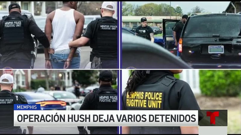 Operación Hush en Memphis deja varios detenidos
