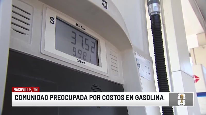 Comunidad preocupada por los altos costos de la gasolina en Tennessee