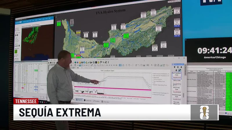 Autoridades advierten que la sequía en Tennessee está afectado los ríos y pide extremen...