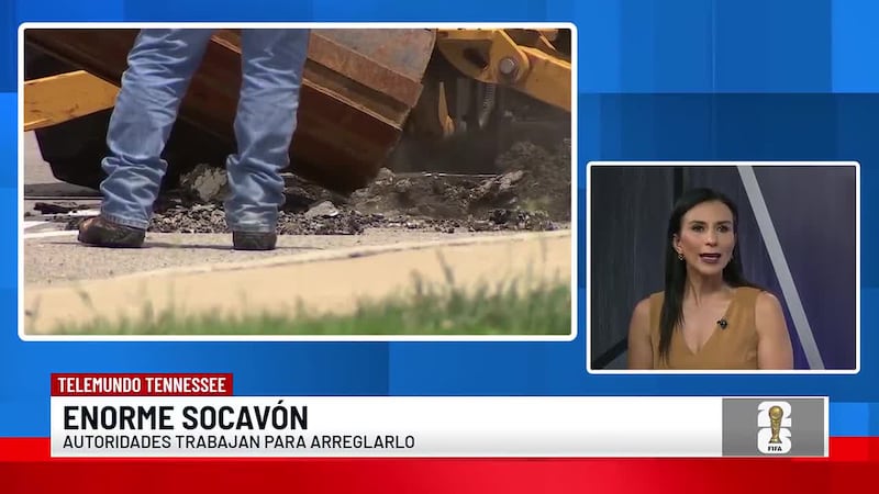 Caos luego de la formación de otro socavón en Mt. Juliet