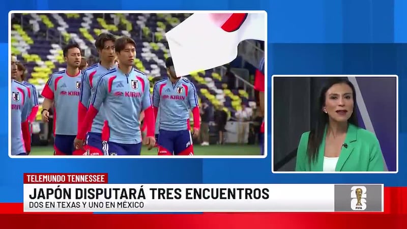 Japón ya entrena en el Geodis Park rumbo al Mundial 2026