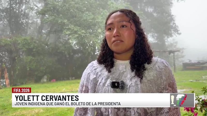 Conocimos a Yolett, la joven que estará en la inauguración del mundial tras ganar le boleto de...
