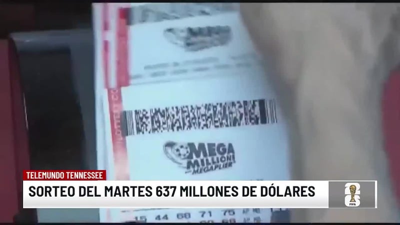 Más de 600 millones de dólares en juego. Esta tarde es el sorteo Mega Millions