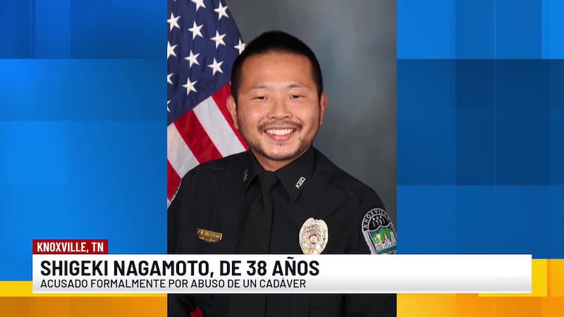 Policía de Knoxville acusado por tocar el cuerpo de una mujer durante la escena del crimen